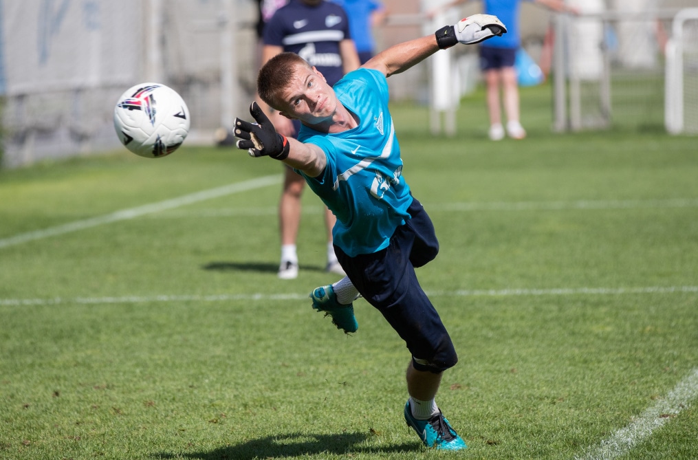 Тренировка «Зенита»-2 перед матчем с «Динамо-СПБ»