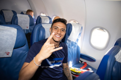 Команда в «Пулково» перед вылетом в Екатеринбург на матч с «Уралом»