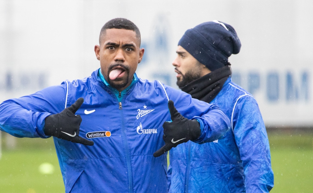 Тренировка «Зенита» перед матчем с «Крыльями Советов»