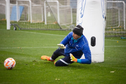 Тренировка «Зенита» перед матчем с «Крыльями Советов»