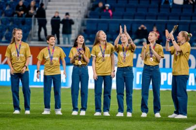 Чествование Чемпионов Суперлиги перед матчем «Зенит» — «Сочи»