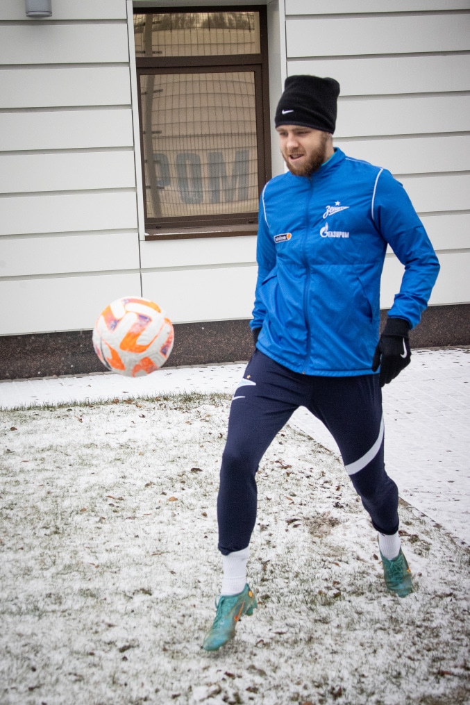 Открытая тренировка «Зенита» перед матчем со «Спартаком»