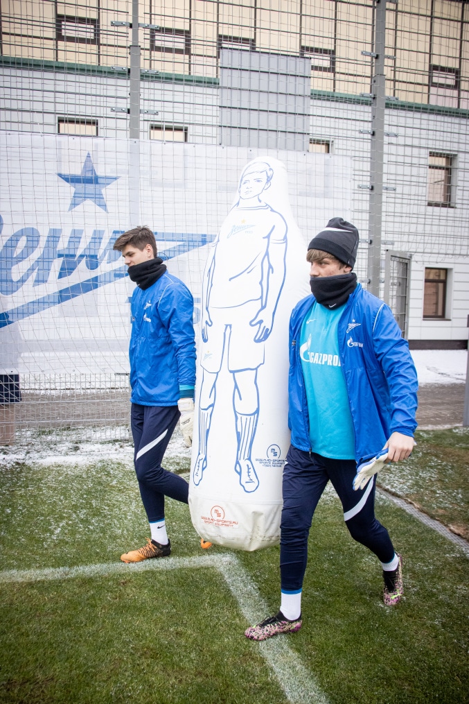 Открытая тренировка «Зенита» перед матчем со «Спартаком»