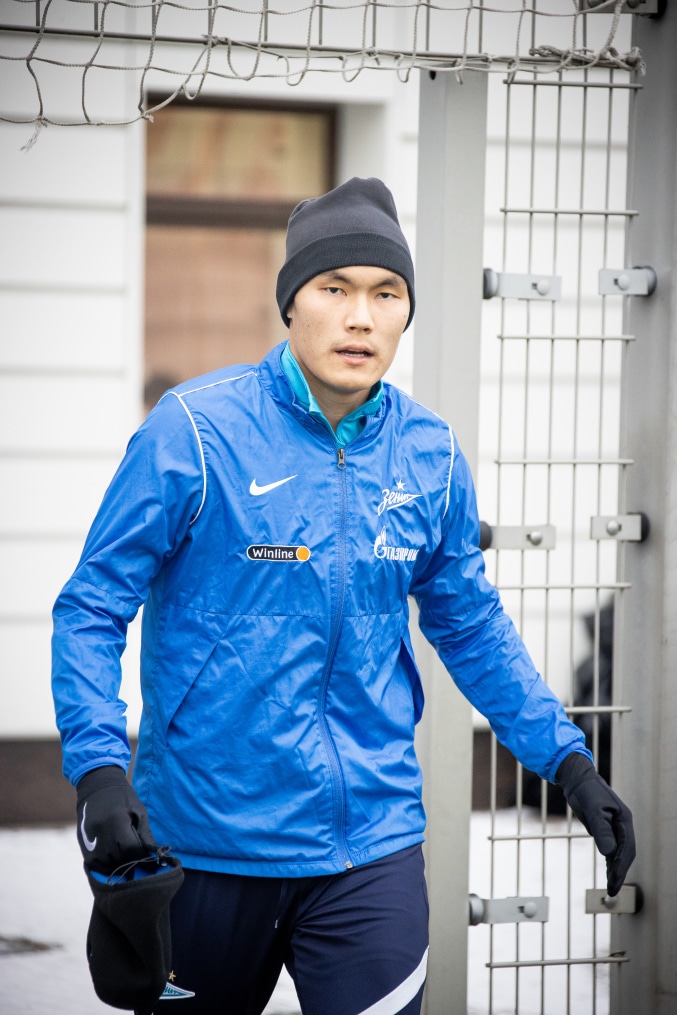 Открытая тренировка «Зенита» перед матчем со «Спартаком»