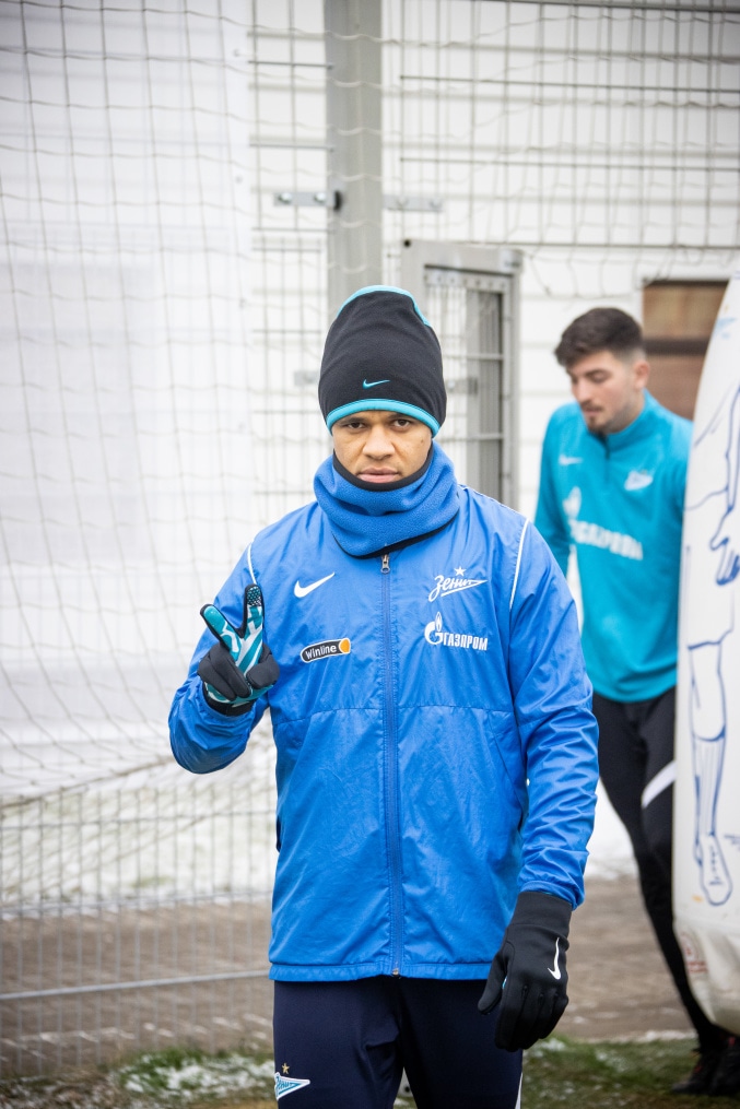 Открытая тренировка «Зенита» перед матчем со «Спартаком»