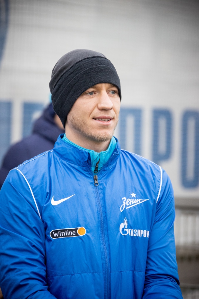 Открытая тренировка «Зенита» перед матчем со «Спартаком»