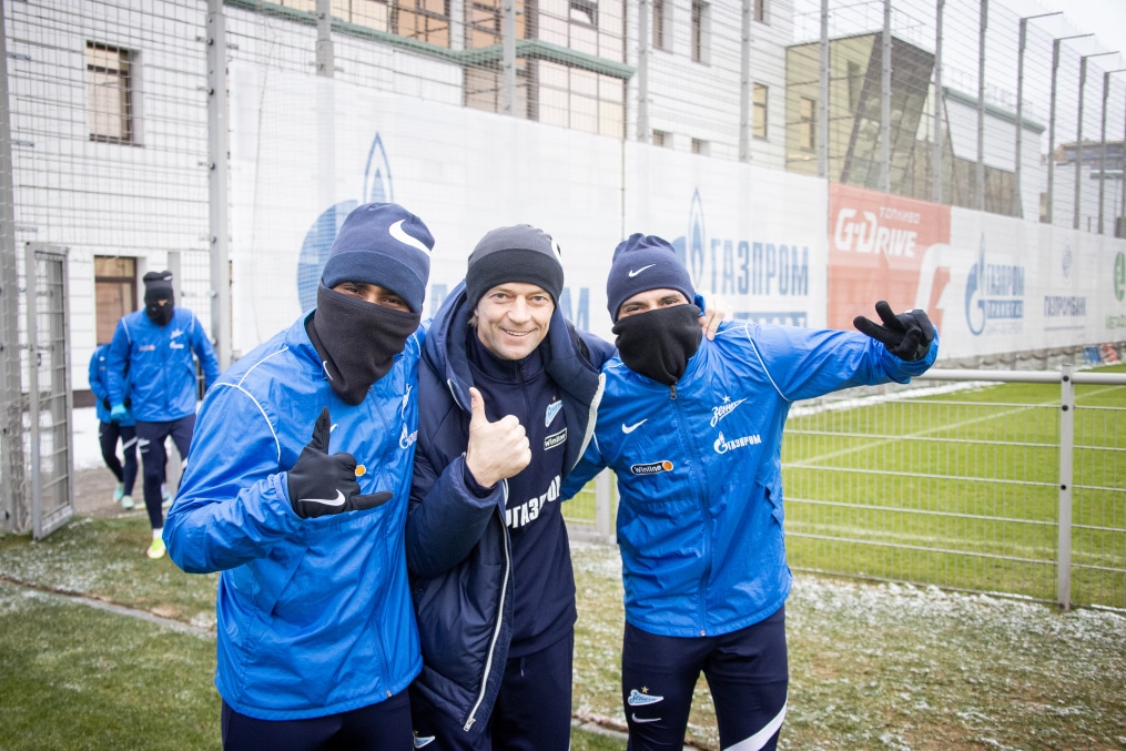 Открытая тренировка «Зенита» перед матчем со «Спартаком»