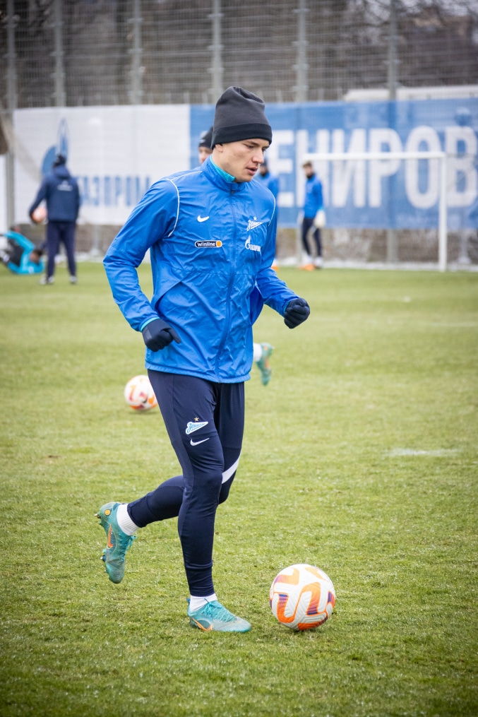 Открытая тренировка «Зенита» перед матчем со «Спартаком»
