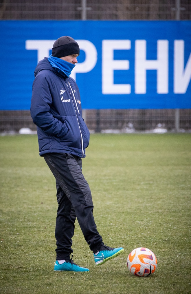 Открытая тренировка «Зенита» перед матчем со «Спартаком»