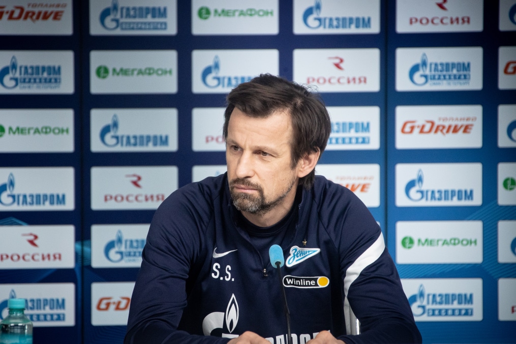 Пресс-конференция «Зенита» перед матчем со «Спартаком»