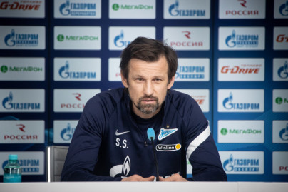Пресс-конференция «Зенита» перед матчем со «Спартаком»