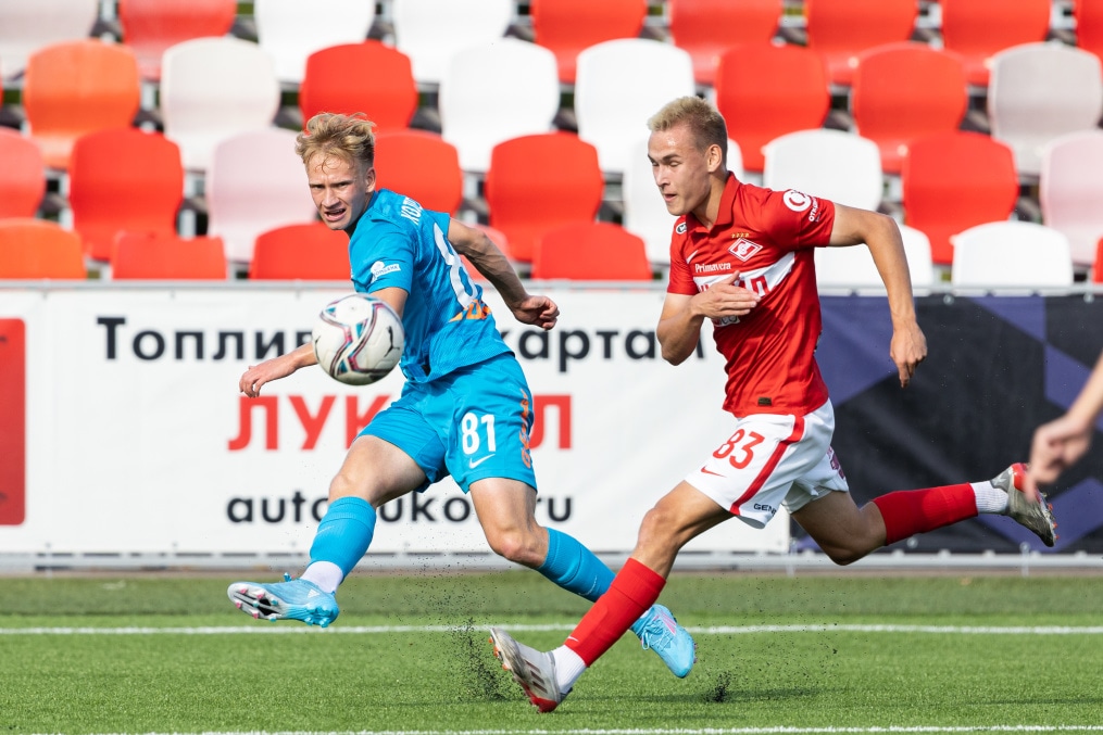 Молодежная футбольная лига 2022/2023, «Спартак»-м — «Зенит»-м