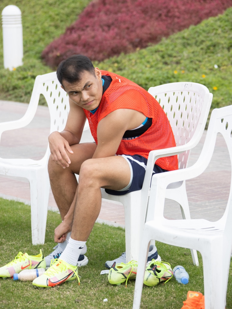 «Газпром»-тренировочные сборы в Катаре: 21 января, утренняя тренировка