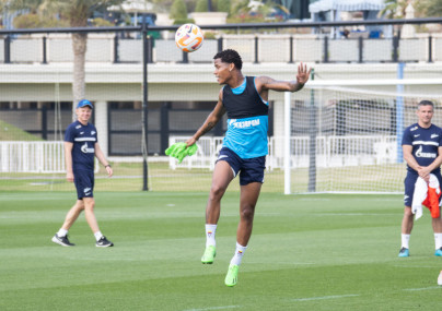 «Газпром»-тренировочные сборы в Катаре: 21 января, утренняя тренировка