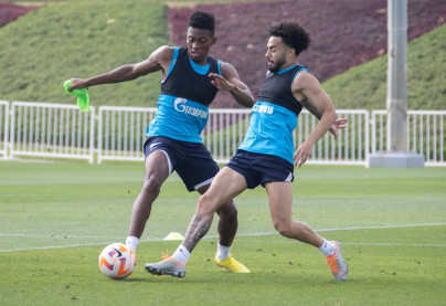 «Газпром»-тренировочные сборы в Катаре: 21 января, утренняя тренировка