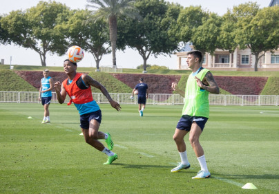 «Газпром»-тренировочные сборы в Катаре: 21 января, утренняя тренировка