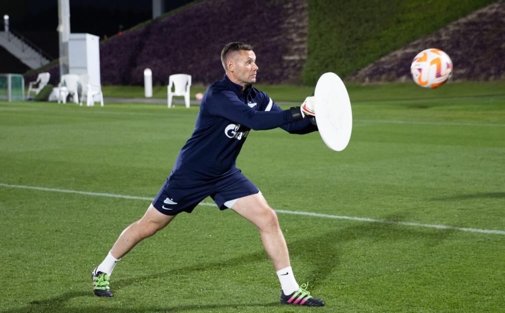 «Газпром»-тренировочные сборы в Катаре: 21 января, вечерняя тренировка