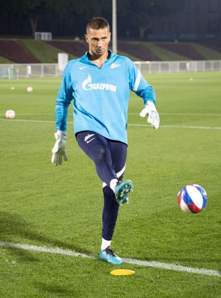 «Газпром»-тренировочные сборы в Катаре: 21 января, вечерняя тренировка