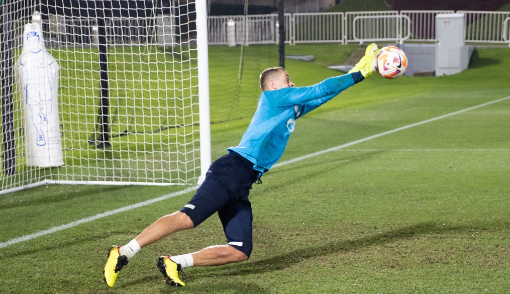 «Газпром»-тренировочные сборы в Катаре: 21 января, вечерняя тренировка