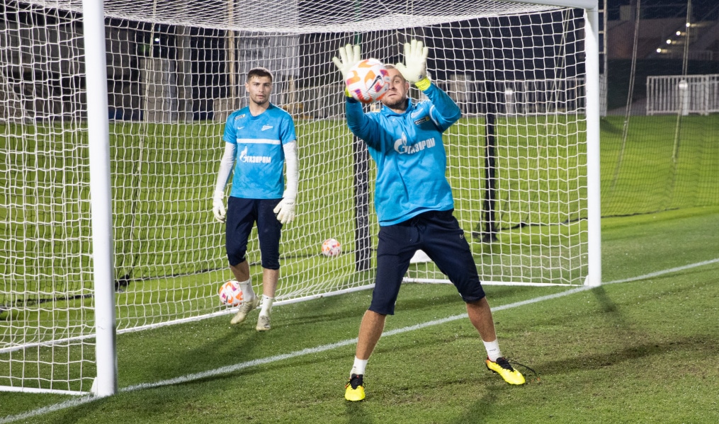 «Газпром»-тренировочные сборы в Катаре: 21 января, вечерняя тренировка