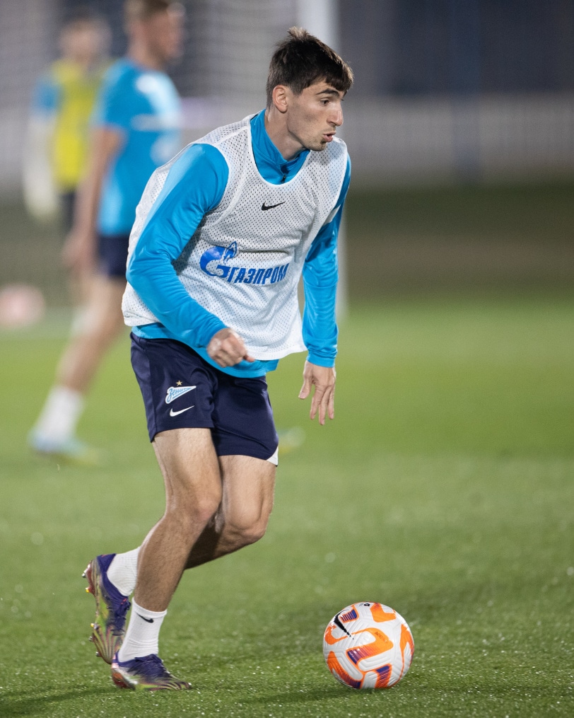 «Газпром»-тренировочные сборы в Катаре: 21 января, вечерняя тренировка