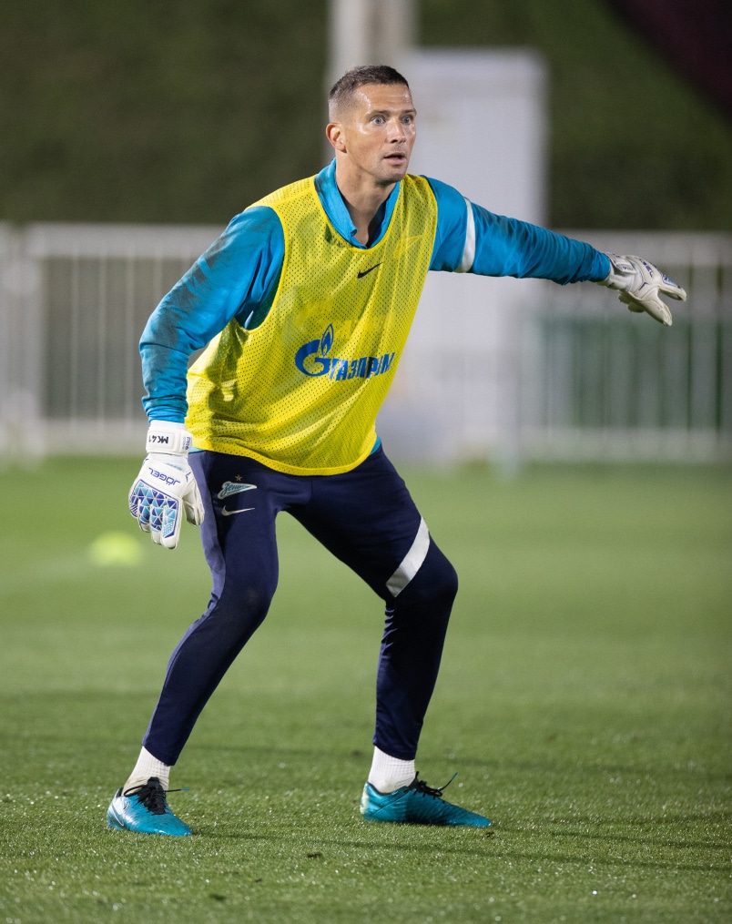 «Газпром»-тренировочные сборы в Катаре: 21 января, вечерняя тренировка