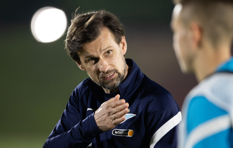 «Газпром»-тренировочные сборы в Катаре: 21 января, вечерняя тренировка