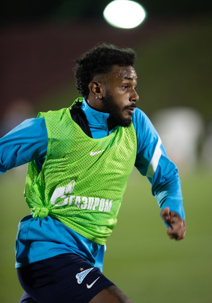 «Газпром»-тренировочные сборы в Катаре: 21 января, вечерняя тренировка