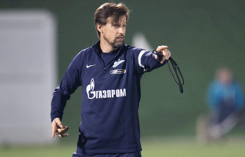 «Газпром»-тренировочные сборы в Катаре: 21 января, вечерняя тренировка