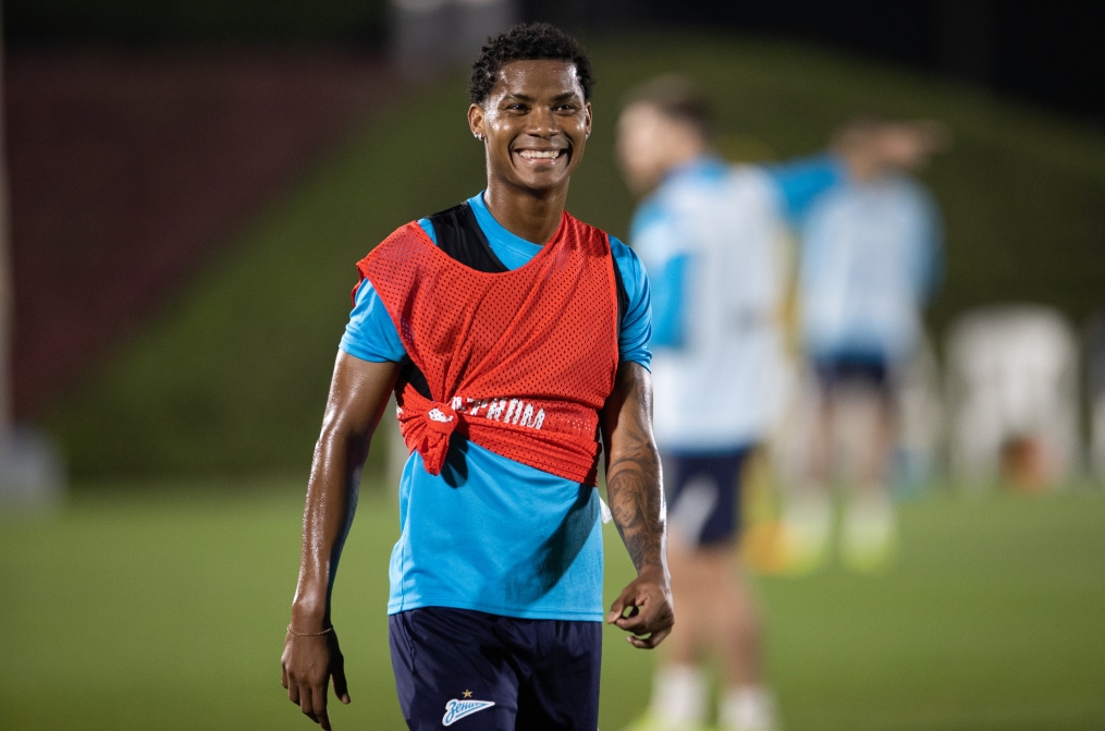 «Газпром»-тренировочные сборы в Катаре: 21 января, вечерняя тренировка