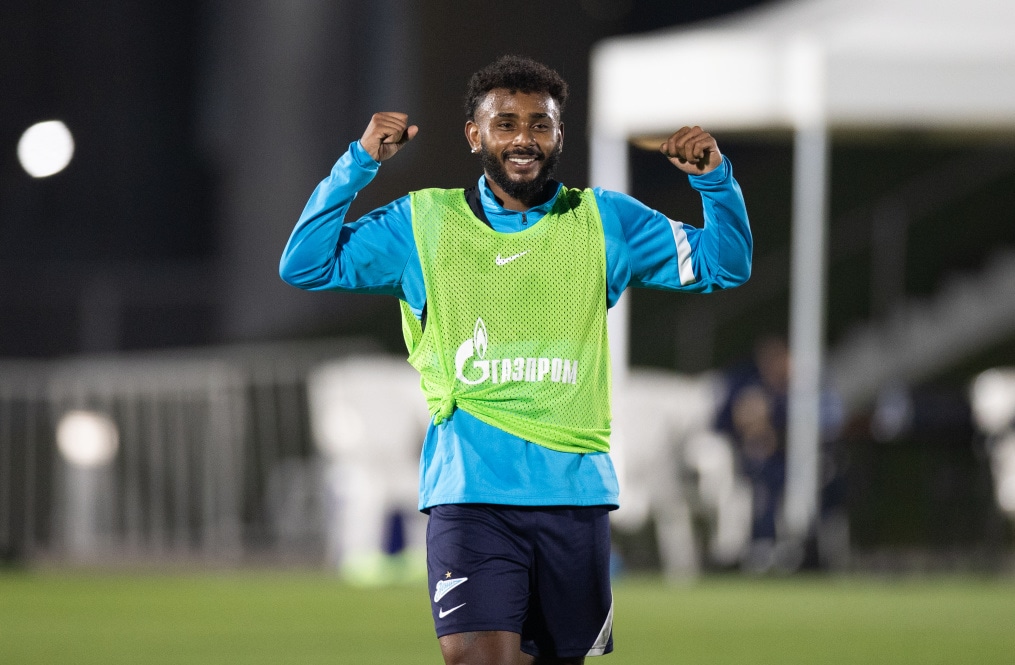 «Газпром»-тренировочные сборы в Катаре: 21 января, вечерняя тренировка