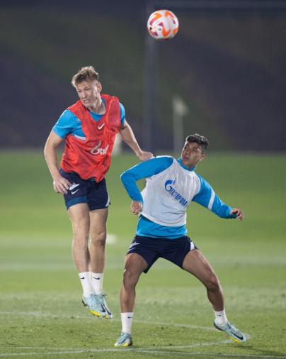 «Газпром»-тренировочные сборы в Катаре: 21 января, вечерняя тренировка