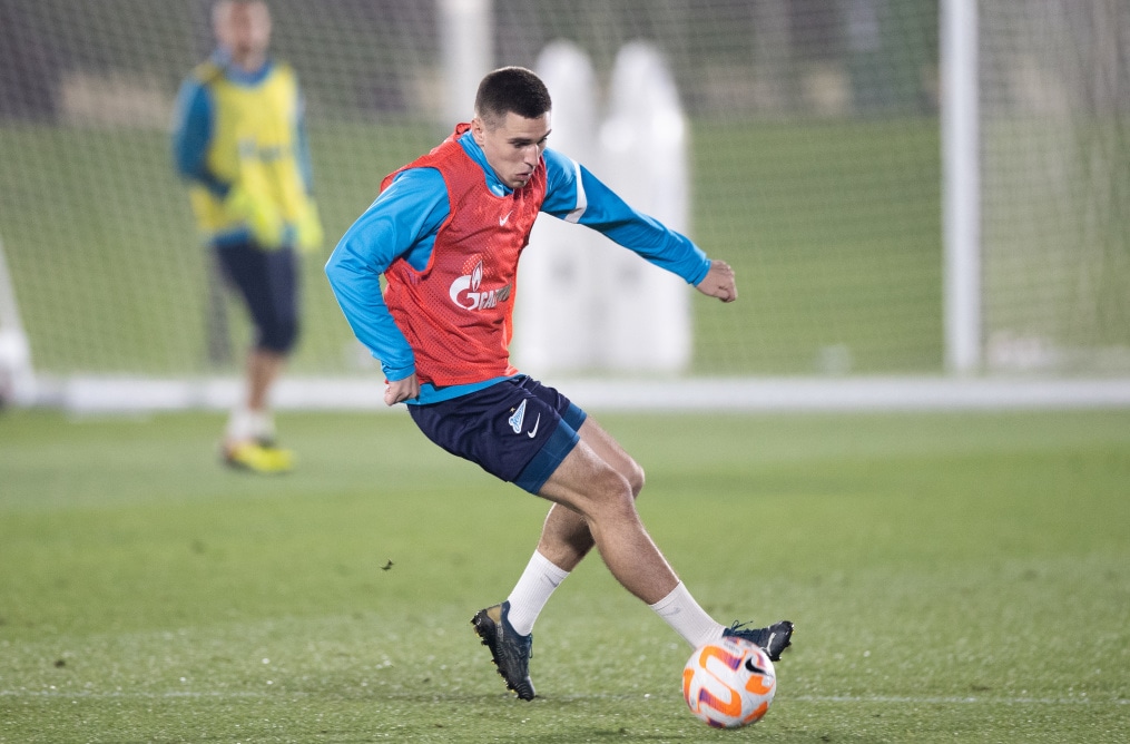 «Газпром»-тренировочные сборы в Катаре: 21 января, вечерняя тренировка