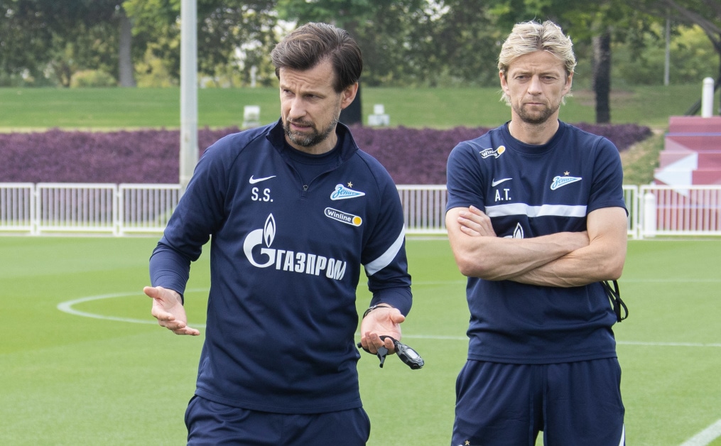 «Газпром»-тренировочные сборы в Катаре: 23 января, утренняя тренировка