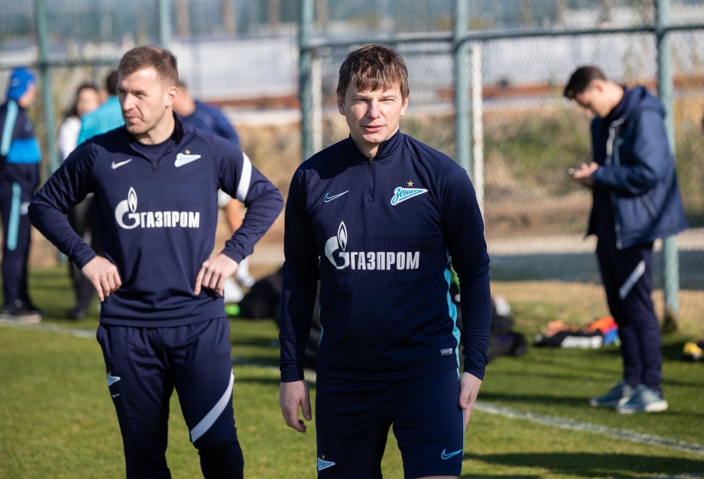 «Газпром»-тренировочные сборы «Зенита»-м в Турции: 23 января, утренняя тренировка