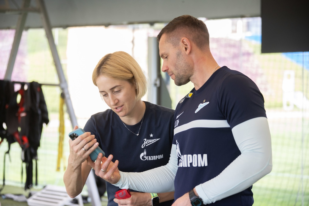 «Газпром»-тренировочные сборы в Катаре: 24 января, утренняя тренировка