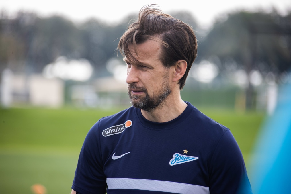 «Газпром»-тренировочные сборы в Катаре: 24 января, утренняя тренировка