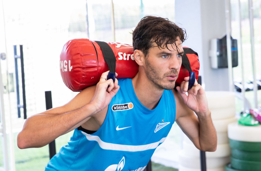 «Газпром»-тренировочные сборы в Катаре: 24 января, утренняя тренировка