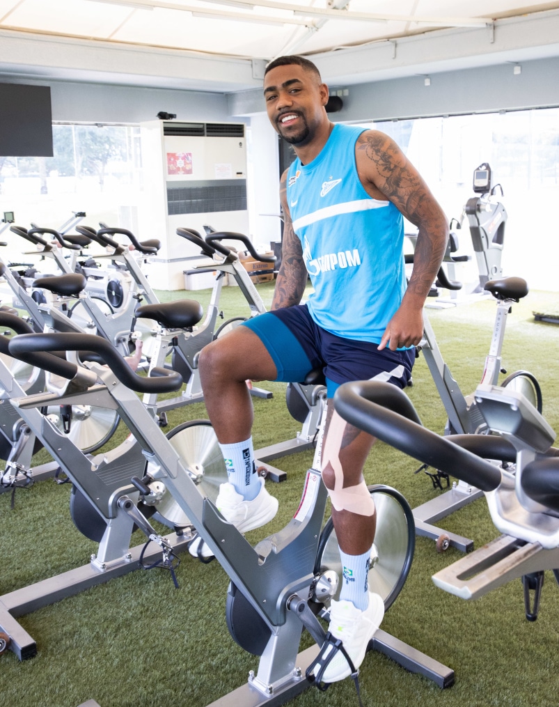 «Газпром»-тренировочные сборы в Катаре: 24 января, утренняя тренировка