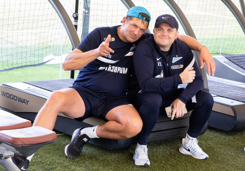 «Газпром»-тренировочные сборы в Катаре: 24 января, утренняя тренировка