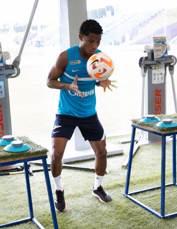 «Газпром»-тренировочные сборы в Катаре: 24 января, утренняя тренировка