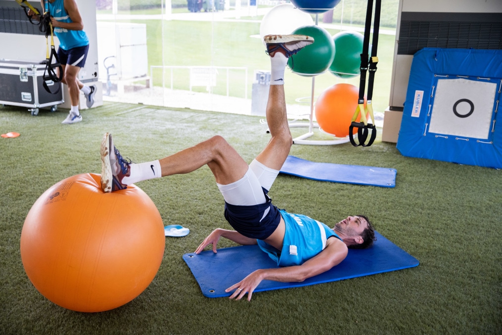 «Газпром»-тренировочные сборы в Катаре: 24 января, утренняя тренировка