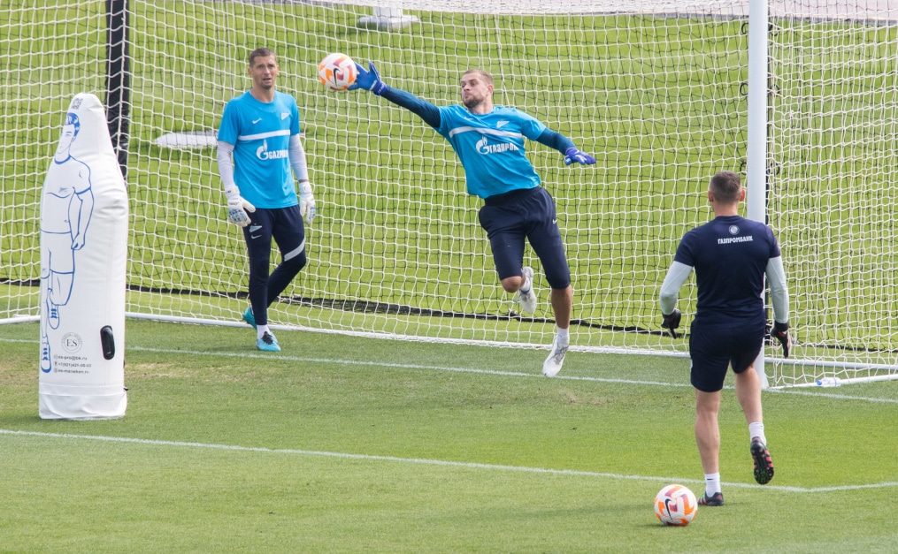 «Газпром»-тренировочные сборы в Катаре: 24 января, утренняя тренировка