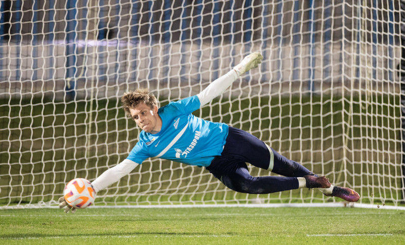 «Газпром»-тренировочные сборы в Катаре: 24 января, вечерняя тренировка