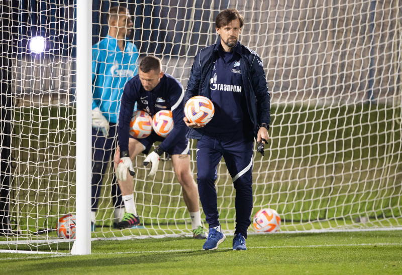 «Газпром»-тренировочные сборы в Катаре: 24 января, вечерняя тренировка