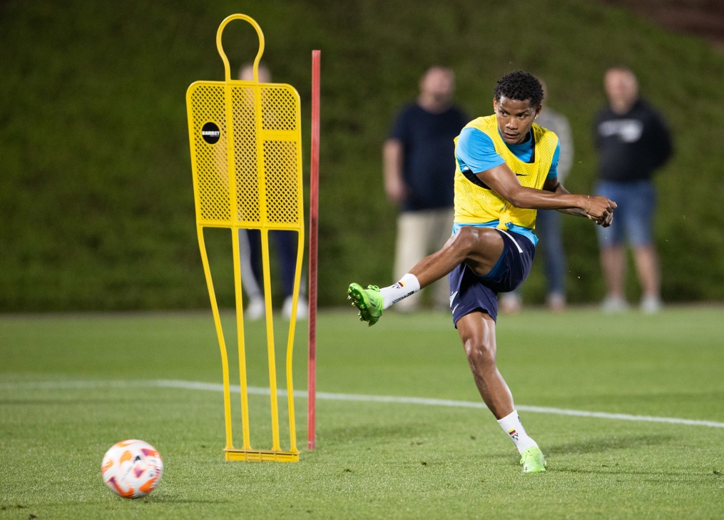 «Газпром»-тренировочные сборы в Катаре: 24 января, вечерняя тренировка