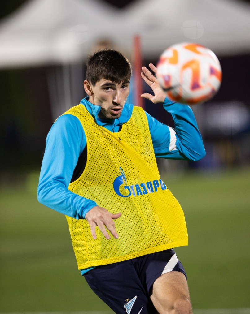 «Газпром»-тренировочные сборы в Катаре: 24 января, вечерняя тренировка