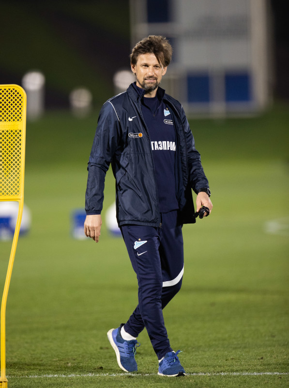 «Газпром»-тренировочные сборы в Катаре: 24 января, вечерняя тренировка