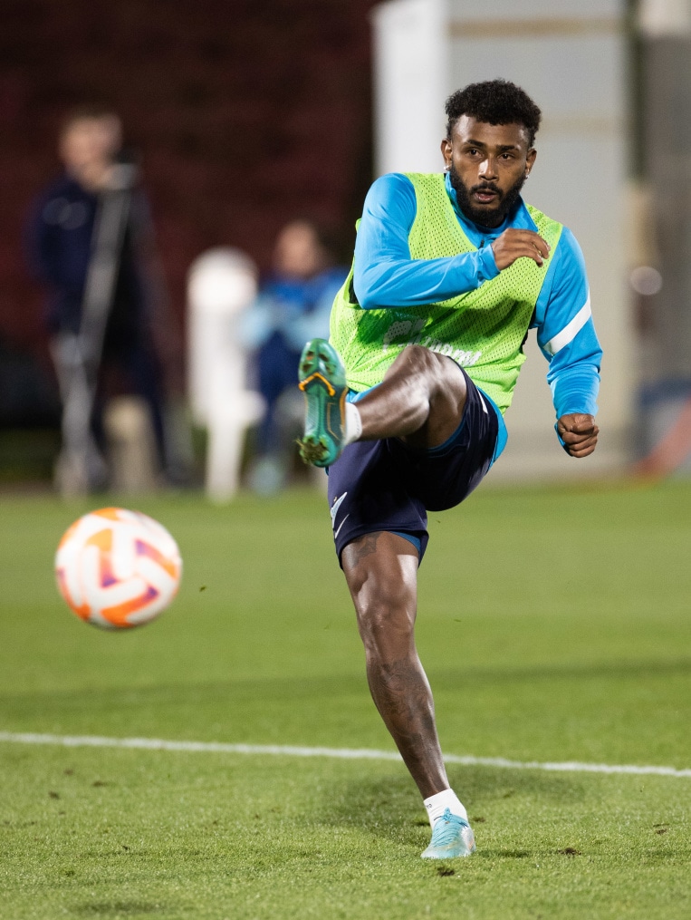 «Газпром»-тренировочные сборы в Катаре: 24 января, вечерняя тренировка