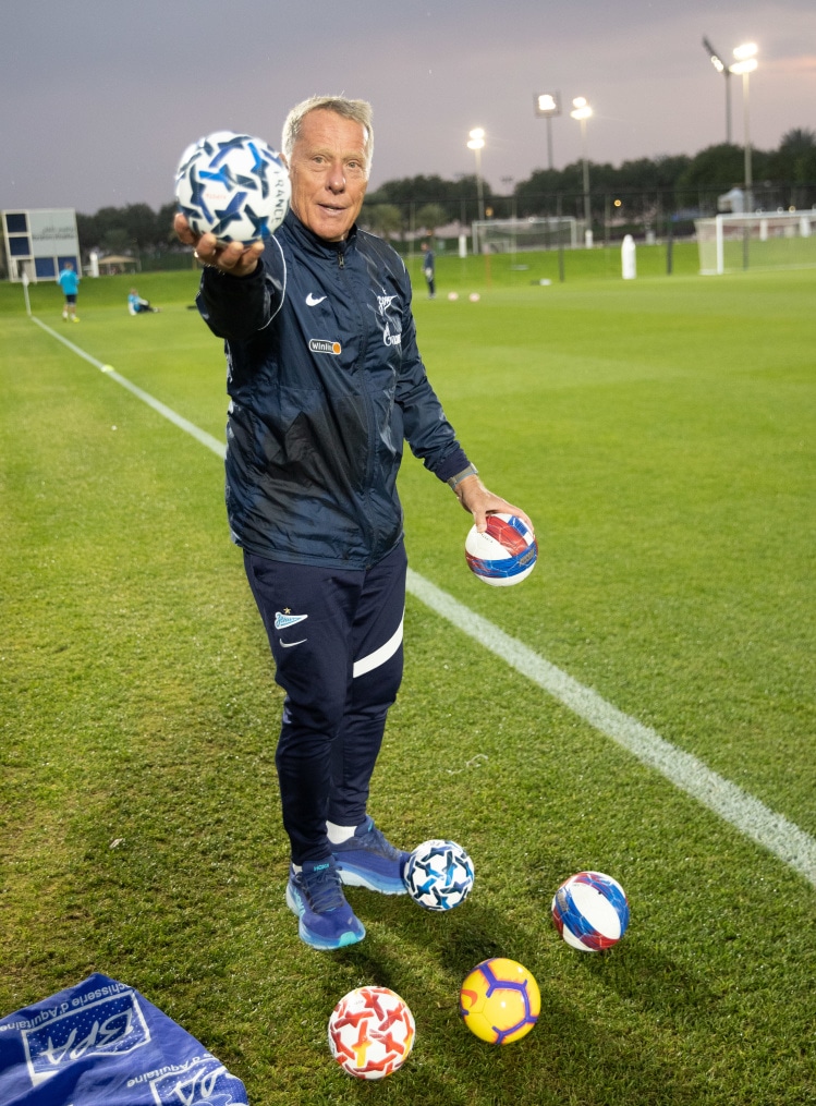 «Газпром»-тренировочные сборы в Катаре: 24 января, вечерняя тренировка